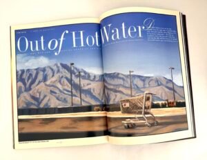 Hwy 111 Magazine Feature, 2004, Steve Hodowsky Artist